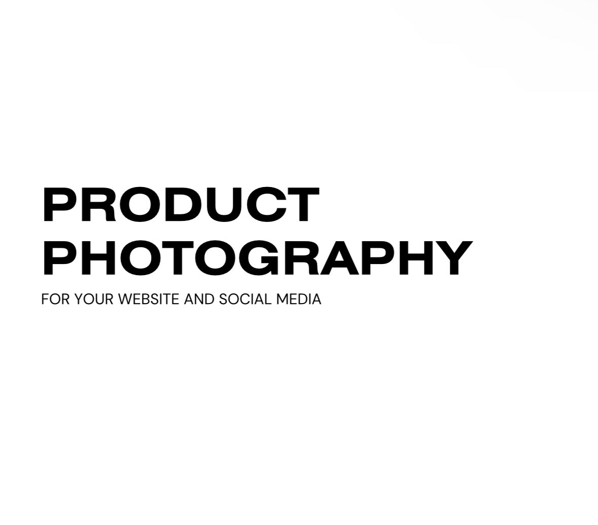 Product Photography